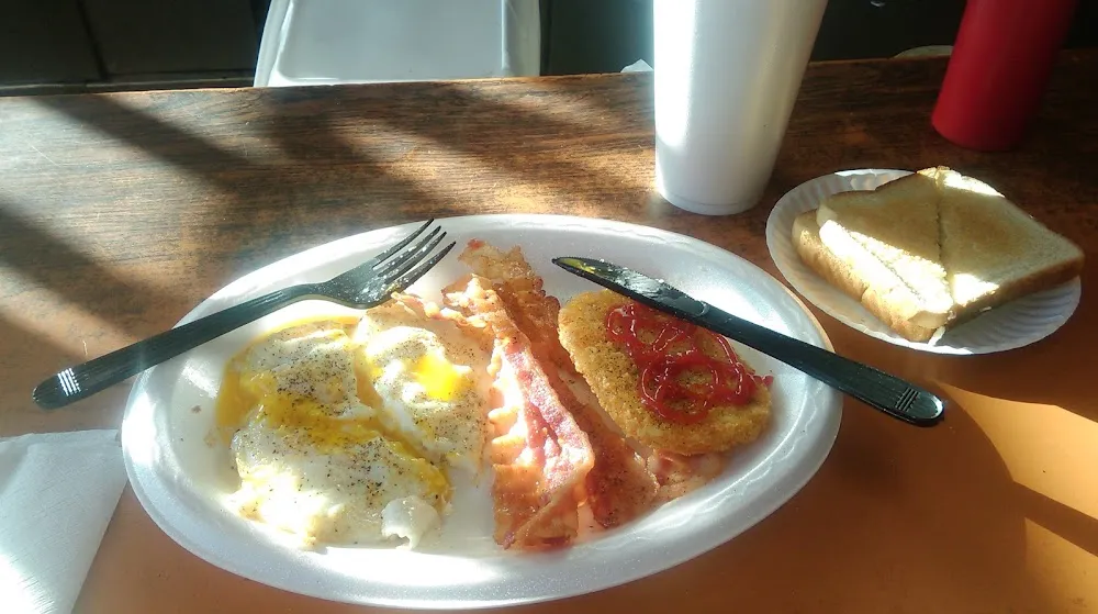 Eggs over Easy with Bacon