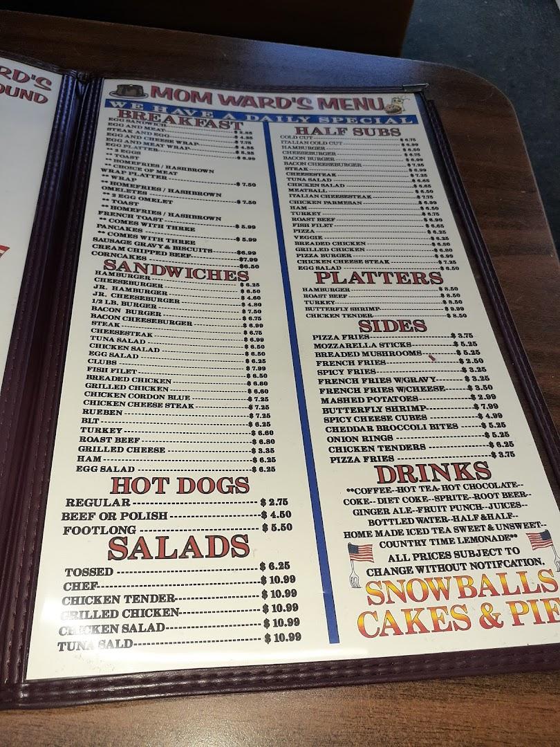 Mom Wards Sub Shop