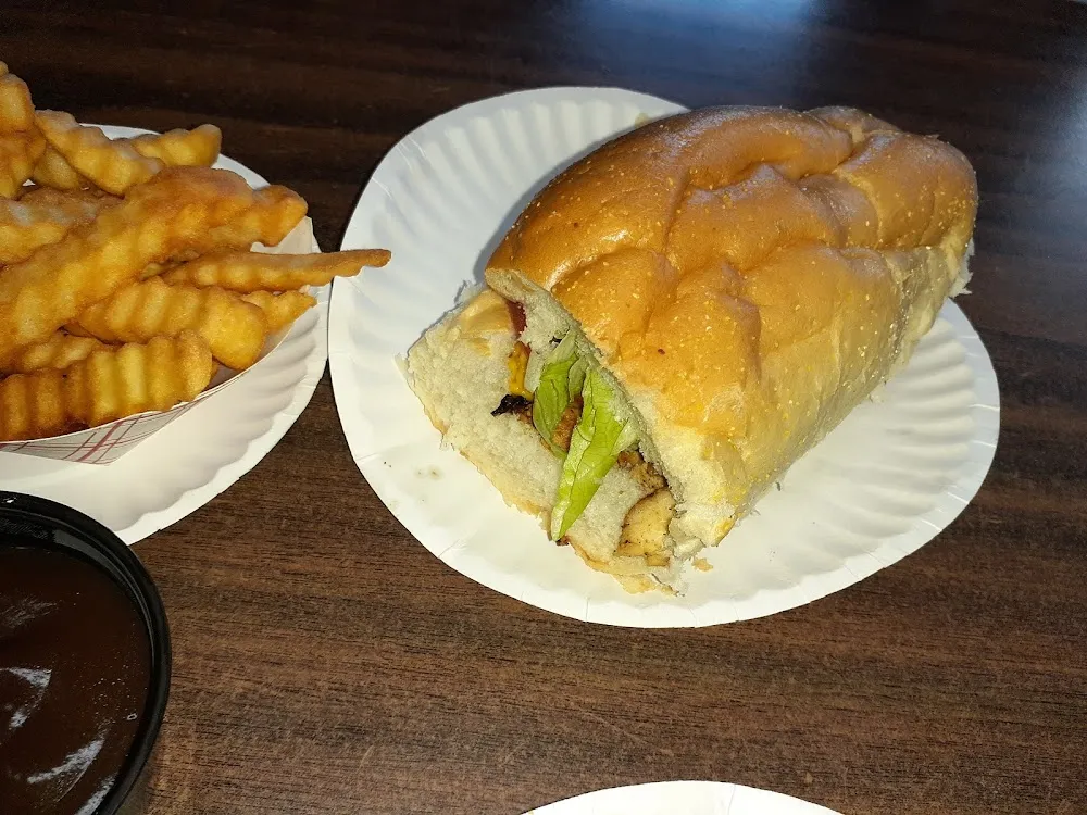 Sub with Chips